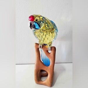 Swarovski Crystal Green Rosella Jonquil